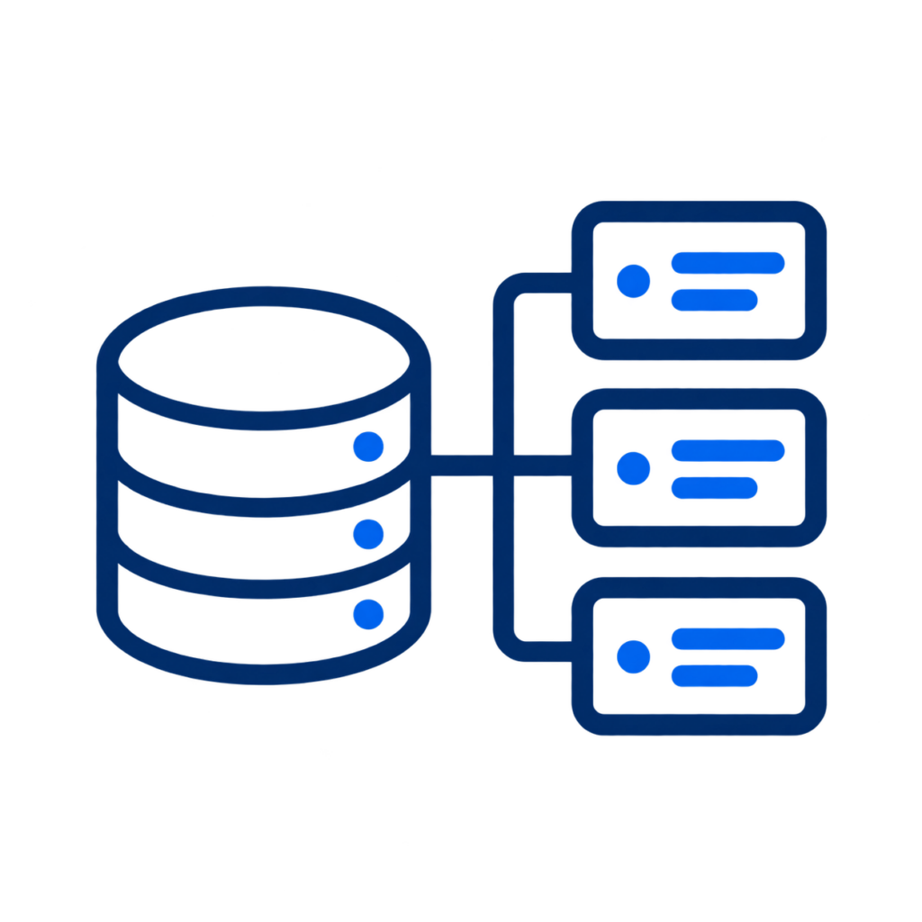 Checklist and target icon representing data governance roadmaps.